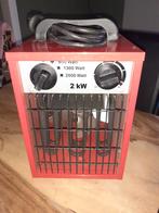 Bouwkachel 650/1300/2000 wath .220 v, Doe-het-zelf en Verbouw, Verwarming en Radiatoren, Ophalen, Zo goed als nieuw, Minder dan 60 cm