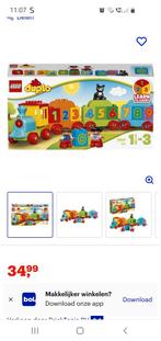 DUPLO getallen / cijfer trein, Ophalen of Verzenden, Zo goed als nieuw, Duplo
