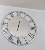 Luxe grote klok van glas 82 cm, Ophalen of Verzenden, Zo goed als nieuw