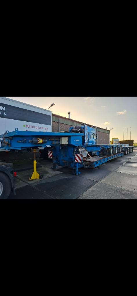 PENDELAS DIEPLADER 5 + 3 DOLLY , 116 TON.!!, Auto's, Vrachtwagens, Bedrijf, Aanhangers en Opleggers, Euro 6, Ophalen