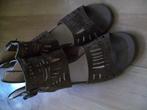 Boho Sandalen met gaatjespatroon 40, Kleding | Dames, Schoenen, ??, Bruin, Zo goed als nieuw, Sandalen of Muiltjes