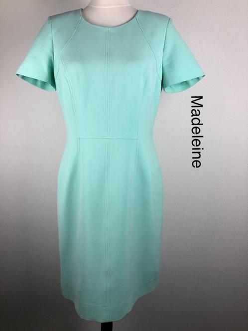 Madeleine Jurk  (mt: 38) 18,3/8000, Kleding | Dames, Jurken, Zo goed als nieuw, Maat 38/40 (M), Groen, Onder de knie, Ophalen of Verzenden