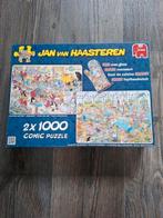 Jan van Haasteren 2 puzzels 1000st, Ophalen of Verzenden, Zo goed als nieuw