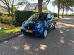 Nederlands Smart ForFour - NAP Dealer oderhouden Blauw/Zwar, Auto's, Smart, Achterwielaandrijving, Origineel Nederlands, 24 km/l