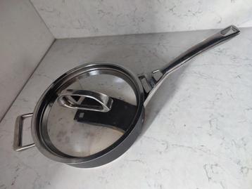 Circulon Ø25 cm stainless steel pan with lid  beschikbaar voor biedingen