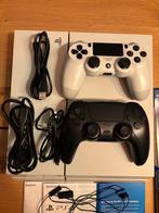 PS4 met 2 controllers en 8 games, Spelcomputers en Games, Spelcomputers | Sony PlayStation 4, Ophalen, Met 2 controllers, Zo goed als nieuw