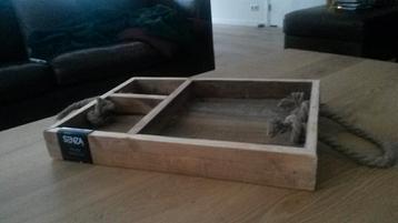 NIEUWE Senza serveerschaal hout Senza houten dienblad hout beschikbaar voor biedingen