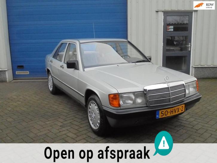 Mercedes-Benz 190-serie 2.0 E, Auto's, Oldtimers, Bedrijf, Te koop, Centrale vergrendeling, Metallic lak, Mercedes-Benz, Benzine