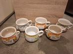 Vintage soepkommen, Ophalen of Verzenden, Aardewerk, Overige stijlen, Kom(men)