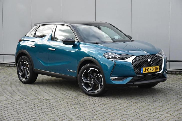 Ds 3 Crossback 1.2 Aut. Clima Navi Leder Stoelverwarm Camera, Auto's, DS, Bedrijf, Te koop, DS 3, ABS, Airbags, Airconditioning
