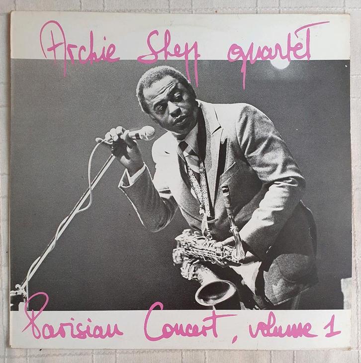 LP Archie Shepp - Parisian concert, volume 1 - SR 114 - 1977, Cd's en Dvd's, Vinyl | Jazz en Blues, Zo goed als nieuw, Jazz, 1960 tot 1980