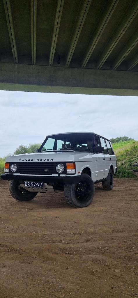 Rover Range Classic 3.5 4WD 1972 Wit, Auto's, Rover, Particulier, Overige modellen, 4x4, Centrale vergrendeling, Cruise Control
