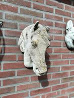 betonnen tuinbeeld PAARD hoofd, Ophalen, Gebruikt