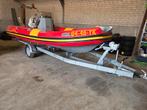 Supersnelle RIB van het merk Arimar 90 pk   plus trailer, Gebruikt, 70 tot 120 pk, Benzine, Overige materialen