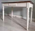Vintage oud grenen tafel met lade - Opknapper!, Ophalen
