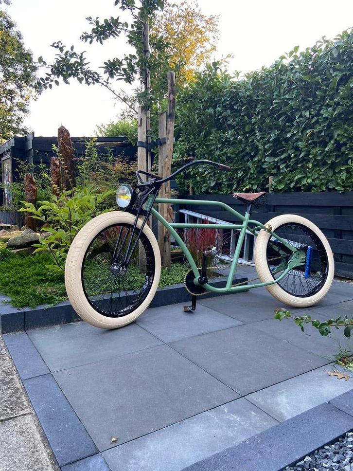 Ruff Cycles porucho, Fietsen en Brommers, Fietsen | Cruisers en Lowriders, Zo goed als nieuw, Cruiser, Staal, Ophalen of Verzenden