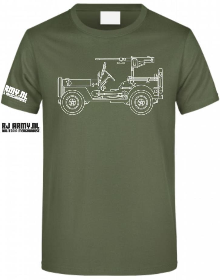 Willys M38a1 .50 CAL Browning, Verzamelen, Militaria | Tweede Wereldoorlog, Overige soorten, Kleding of Schoenen, Overige gebieden
