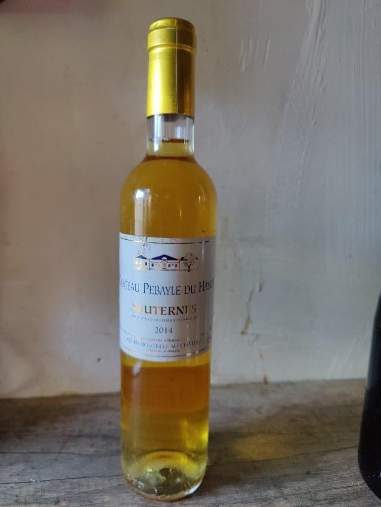 Sauternes - Chateau Pebayle du Hayot 2014, Ophalen, Frankrijk, Nieuw, Witte wijn