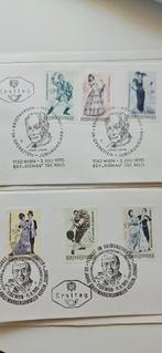 Postzegels Oostenrijk 1970 operette, Ophalen of Verzenden, Gestempeld