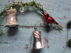 3 KERST ITEMS 2 KLOKJES EN 1 VOGEL VOOR 15 EURO., Ophalen of Verzenden