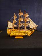 Houten model van een zeilschip, Hobby en Vrije tijd, Modelbouw | Boten en Schepen, Overige merken, B, Ophalen of Verzenden, Zo goed als nieuw