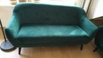 2x Fluweel groene banken, EGEDAL 2,5-zitsbank, Huis en Inrichting, Banken | Sofa's en Chaises Longues, Ophalen, 150 tot 200 cm