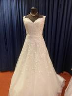 Grote(re) maat 44,46,48,50,52,54,56 Gratis toegang, Ophalen, Nieuw, Wit, Trouwjurk