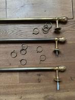Koperen Gordijnroedes - Klassiek, Ophalen, Gebruikt, Bruin, 200 cm of meer