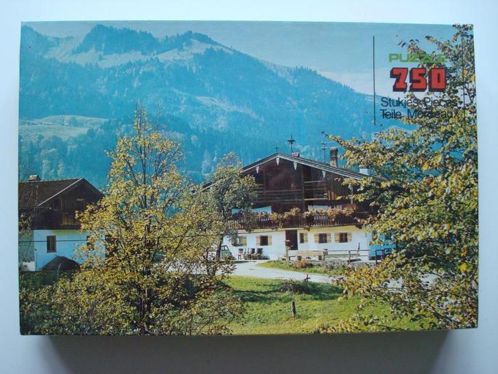 Puzzel - Brünnstein, Bayern, Duitsland 750 stukjes - NIEUW -, Hobby en Vrije tijd, Denksport en Puzzels, Nieuw, Legpuzzel, 500 t/m 1500 stukjes