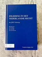 Inleiding in het nederlandse recht, Boeken, Ophalen of Verzenden, Alpha, Zo goed als nieuw, HBO