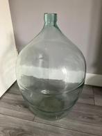 Grote gist fles. Grote glazen fles., Huis en Inrichting, Woonaccessoires | Vazen, Minder dan 50 cm, Groen, Glas, Gebruikt