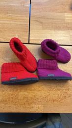 Bergstein sloffen, paars 23 & rood 25, Ophalen of Verzenden, Gebruikt, Jongetje of Meisje, Slofjes