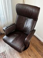 Prominent leren elektrische relax fauteuil, Huis en Inrichting, Fauteuils, Ophalen, Gebruikt, 50 tot 75 cm, Leer