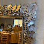 Barokspiegel - houten lijst - zilver - 120 x 90cm-TTM Wonen, Antiek en Kunst, Antiek | Spiegels, 50 tot 100 cm, 100 tot 150 cm