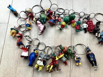 Sleutelhangers strip- en sprookjesfiguren beschikbaar voor biedingen