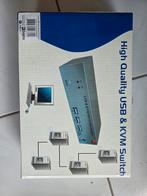 Kvm usb switch, Computers en Software, Netwerk switches, Ophalen of Verzenden, Zo goed als nieuw