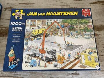 jan van haasteren - bijna klaar? 1000 stuks [s951] beschikbaar voor biedingen