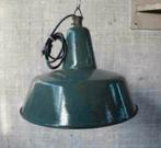 Vintage Lamp emaille industriële fabriek lampen jaren 60., Huis en Inrichting, Ophalen of Verzenden