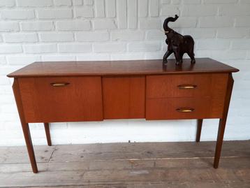 Vintage retro kastje Louis van Teeffelen Webe teak jaren 60  beschikbaar voor biedingen
