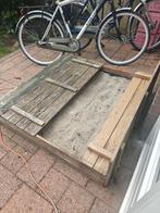 Zandbak met zand, Ophalen, Gebruikt