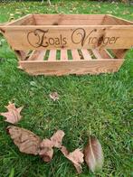 Houten kratje, Huis en Inrichting, Woonaccessoires | Kisten, Ophalen of Verzenden, Zo goed als nieuw, Minder dan 50 cm, Minder dan 50 cm