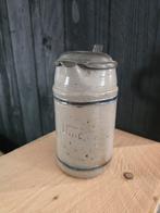 Antieke  liter kan, Antiek en Kunst, Antiek | Keramiek en Aardewerk, Ophalen of Verzenden