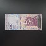 1000 bolivar Venezuela #015, Postzegels en Munten, Bankbiljetten | Amerika, Verzenden, Zuid-Amerika, Los biljet