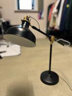 Bureaulamp Zwart met Goud - Prachtige Details!, Ophalen of Verzenden, Zo goed als nieuw, Metaal