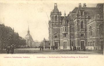 Amsterdam - Leidscheplein, Stadsschouwburg en Koepelkerk - o beschikbaar voor biedingen