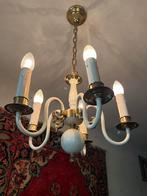Klassieke Hanglamp met 5 Armen, Ophalen, Gebruikt, Metaal