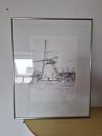 schilderijen / pentekeningen Yvonne Brill, Antiek en Kunst, Kunst | Schilderijen | Klassiek, Ophalen of Verzenden