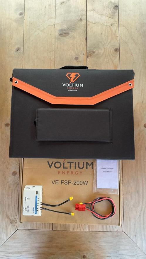 Voltium Energy Zonnepaneel 200W + PWM controller, Watersport en Boten, Hengelsport | Karpervissen, Zo goed als nieuw, Overige typen
