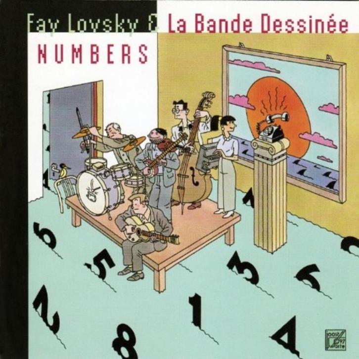 fay lovsky la bande dessinee    numbers, Cd's en Dvd's, Cd's | Pop, Zo goed als nieuw, 1980 tot 2000, Ophalen of Verzenden