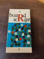 Uniek en zeldzaam: Oud bordspel Board Script uit 1953, Hobby en Vrije tijd, Gezelschapsspellen | Bordspellen, ., Ophalen of Verzenden
